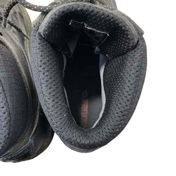 Wolverine w10484 Multishox Waterproof Steel Toe Black Work Boots Lace Up 12EW - Picture 7 of 10